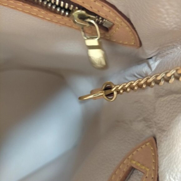 Authentic Louis Vuitton Bucket PM Brown Monogram Tote Bag mn591-120825 - Picture 12 of 16